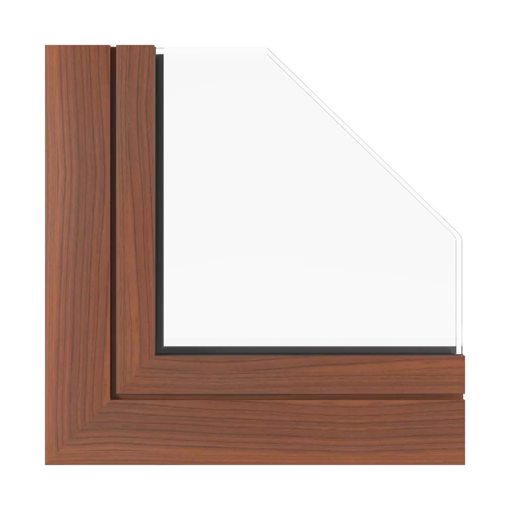 Dark cherry-1 windows window-profiles aluprof mb-sr50n-ei