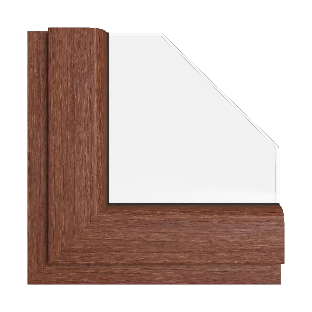 Siena rosso windows window-color rehau-colors siena-pr interior