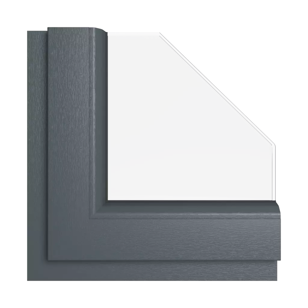 Anthracite windows window-color rehau-colors anthracite interior