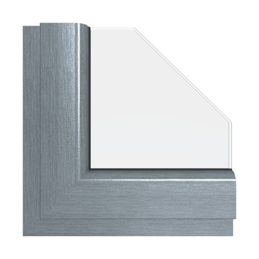 Feneste | Windows | Colors | Schüco colors | Metallic silver