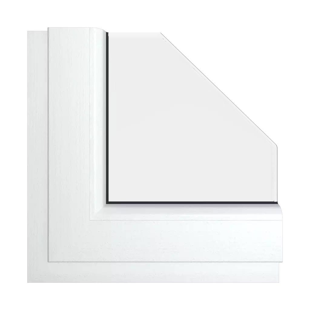 Brilliant white RAL 9003 windows window-color gealan-colors brilliant-white-ral-9003 interior