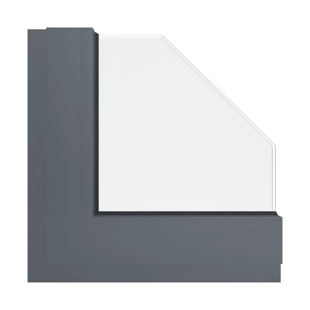 RAL 7012 basalt grey ✨ windows window-color aluminum-ral ral-7012-basalt-grey interior