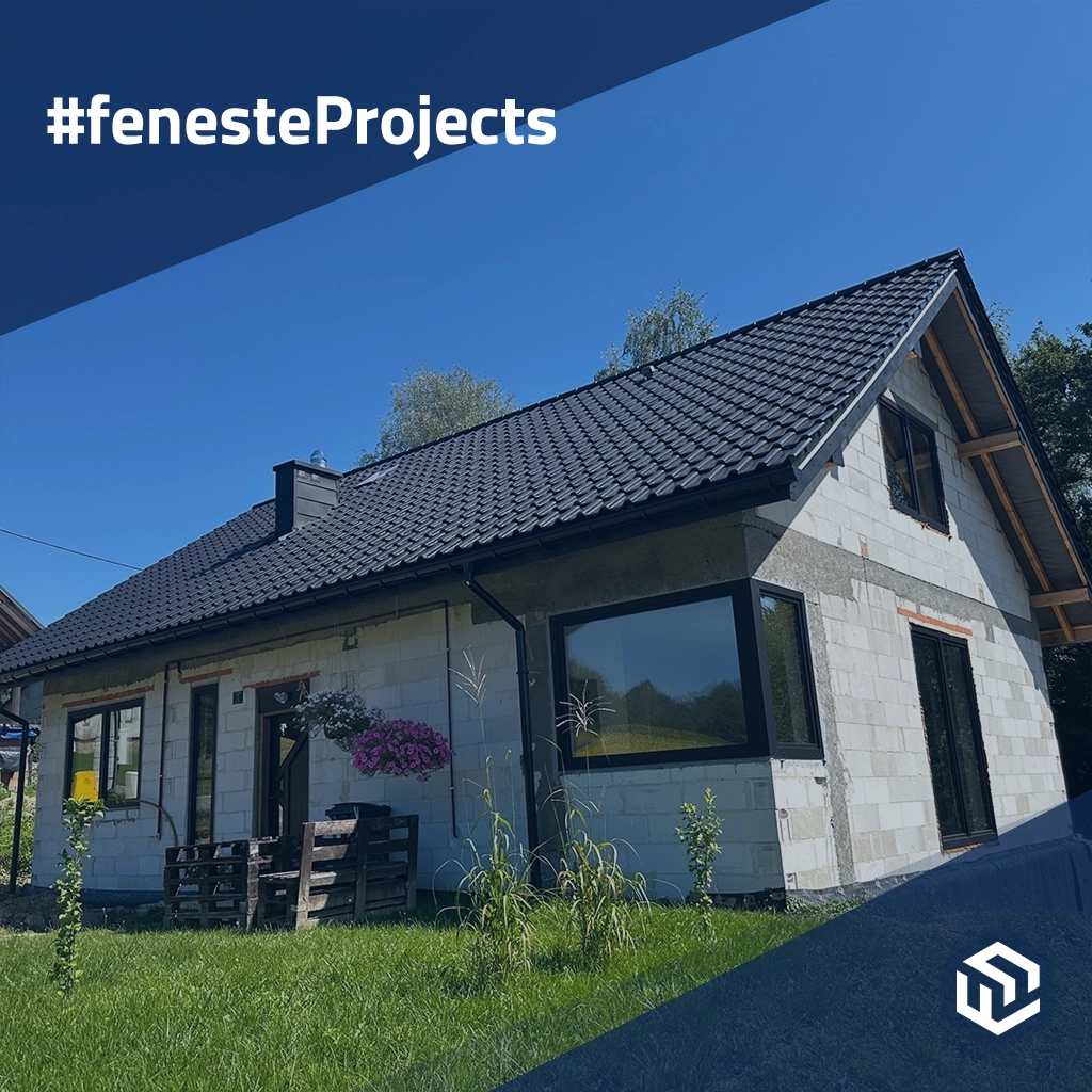 Cozy single-family house hidden under the forest projects house-with-forest-view-from-smart-slide-window-and-functional-garage    