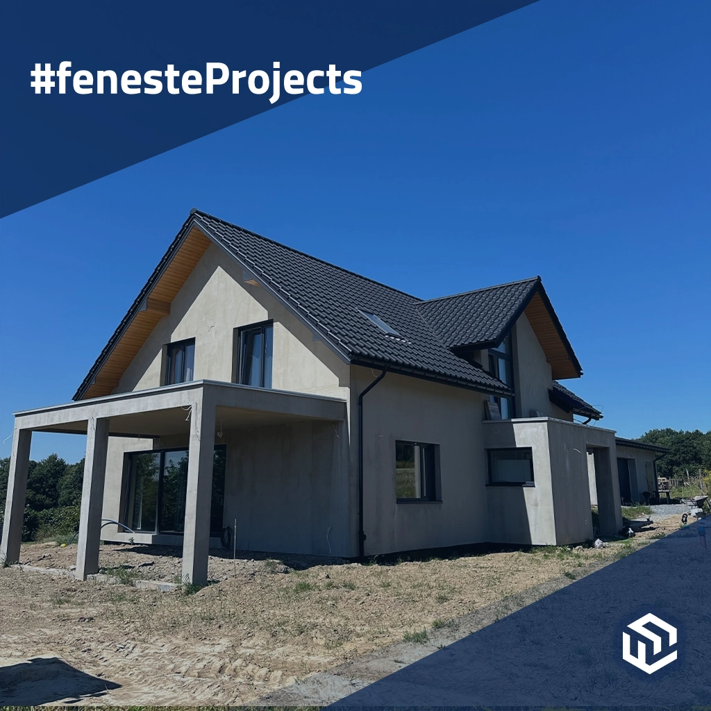 Cozy house in quiet suburb projects window-colors aluplast white  